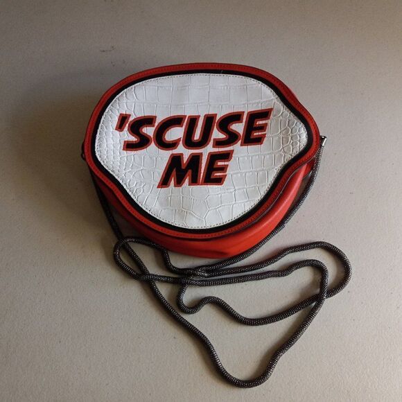 Circus 'Scuse Me  Fried Egg Bag Sporty Fun College Granny Chic Countrycore - Picture 1 of 6
